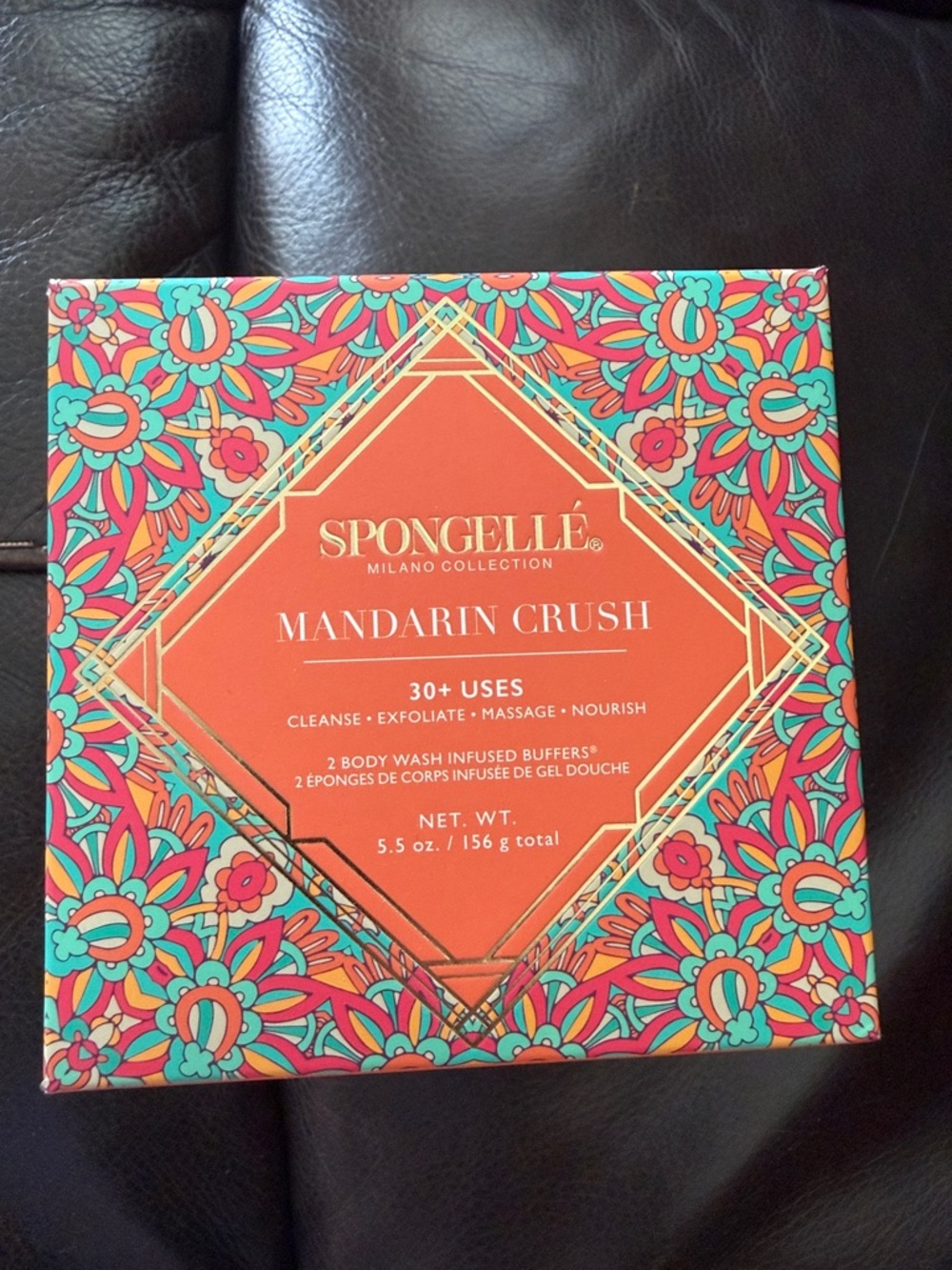 Spongelle 1 Mandarin Crush Bath Buffer